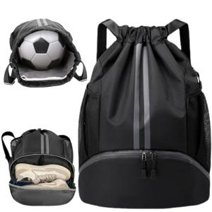 Football Boot Bag with Wet/Dry Separation