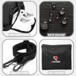 Foldable Gym Duffle Bag with Shoe Compartment