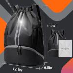 Football Boot Bag with Wet/Dry Separation