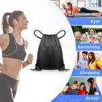 Large Waterproof Drawstring Sports Backpack for All