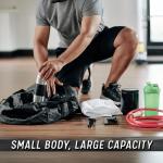 Foldable Gym Duffle Bag with Shoe Compartment