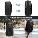 Waterproof 40L Gym Bag with Shoe Compartment