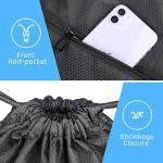 Large Waterproof Drawstring Sports Backpack for All