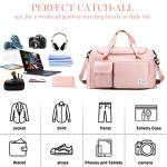 Waterproof Gym Bag with Shoe Compartment