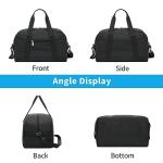 YoKelly Lightweight 14-inch Travel Duffle Bag - Black