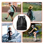 Football Boot Bag with Wet/Dry Separation
