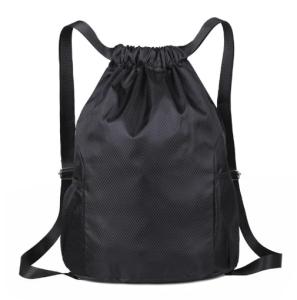 Large Unisex Drawstring Sports Backpack with Pockets