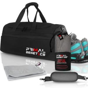 Compact Gym Duffle Bag with Multiple Pockets