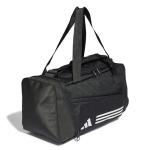 adidas Unisex 3-Stripes XS Duffel Bag - Black/White