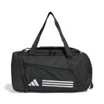 adidas Unisex 3-Stripes XS Duffel Bag - Black/White