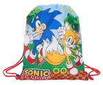 Sonic The Hedgehog Drawstring Gym Bag for Kids
