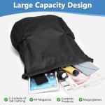 Waterproof Drawstring Sports Bag for School & Travel