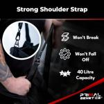 Compact Gym Duffle Bag with Multiple Pockets