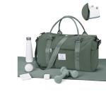 WEPLAN Travel Duffle Bag with Shoe Compartment
