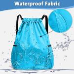 Waterproof Drawstring Sports Bag for School & Travel