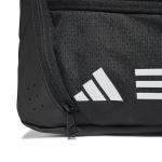 adidas Unisex 3-Stripes XS Duffel Bag - Black/White