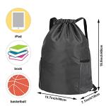 Dacitiery Large Unisex Drawstring Gym Bag