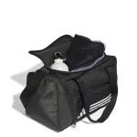 adidas Unisex 3-Stripes XS Duffel Bag - Black/White