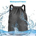 Dacitiery Large Unisex Drawstring Gym Bag