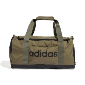 Adidas Unisex Linear Duffel Bag - Olive/Black