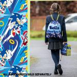 Personalized Sonic the Hedgehog Drawstring Bag for Kids