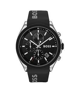 BOSS Men's Velocity Chronograph Watch with Silicone Strap
