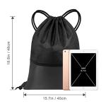 Flintronic Waterproof Gym Drawstring Bag for All