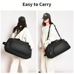 Waterproof Gym Bag with Shoe and Wet Pockets
