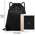 AidShunn Waterproof Drawstring Gym Bag for All