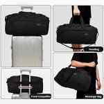 FIORETTO 35L Men's Sports Gym Bag - Black