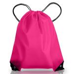 Rose Red Waterproof Drawstring Sports Backpack