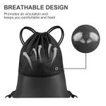 Flintronic Waterproof Gym Drawstring Bag for All