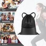 Flintronic Waterproof Gym Drawstring Bag for All