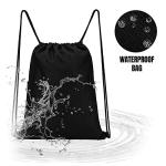 Personalized Waterproof Drawstring Gym Bag 7.5L