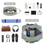 Ceneda Large Water-Resistant Gym Duffel Bag