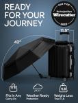 Windproof Travel Umbrella - Auto Open & Compact
