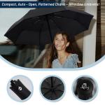 Windproof Compact Travel Umbrella - Automatic & Durable