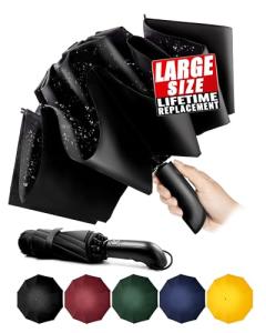 Windproof Compact Inverted Umbrella for All Seasons