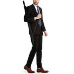 62" Windproof Golf Black Umbrella