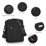Men's Waterproof Crossbody Bag - Large Capacity