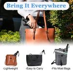 Vicloon Compact Travel Umbrella with Wind Resistance