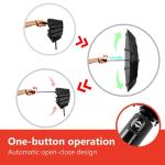 Windproof Travel Umbrella with Ergonomic Handle