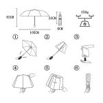 Compact Windproof Umbrella with UV Protection