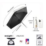 Compact Mini Sun Travel Umbrella with UV Protection