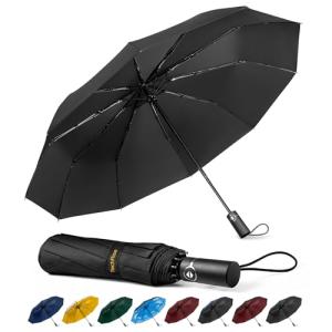 Compact Windproof Travel Umbrella for All Weather