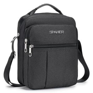Men's Messenger Bag with Adjustable Shoulder Strap