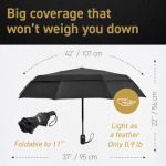 EEZ-Y Compact Travel Umbrella with Windproof Canopy