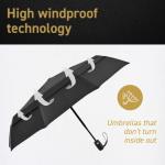 EEZ-Y Compact Travel Umbrella with Windproof Canopy