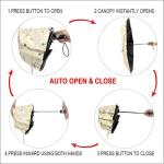 CUBY Compact UV Protection Travel Umbrella