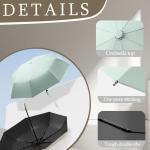 Compact French Travel Umbrella with UV Protection